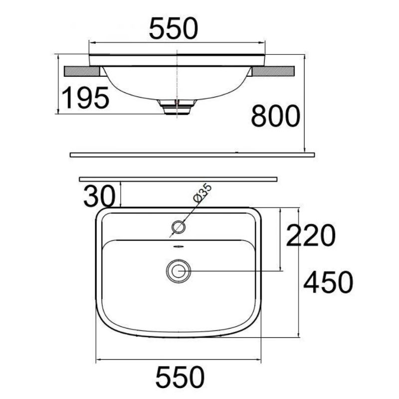 Chậu Lavabo American Standard VF-0462 (VF0462) Dương Vành - Ảnh 5