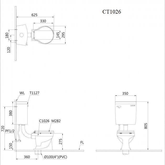 ban-cau-tre-em-caesar-ct1026
