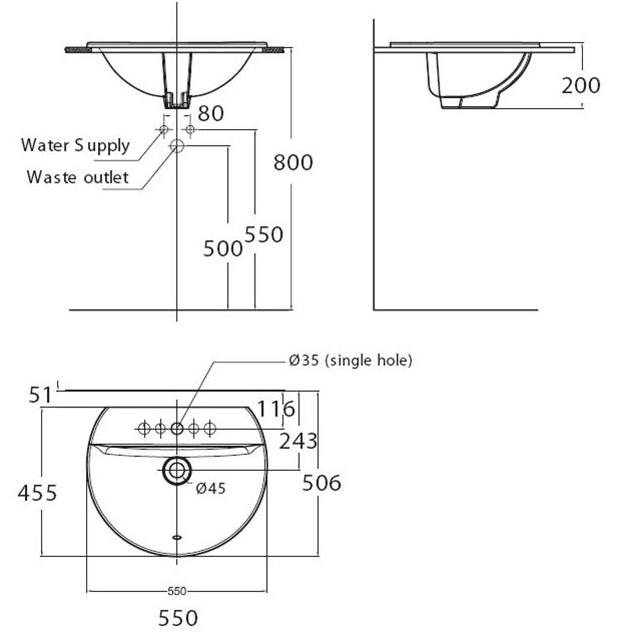 ban-ve-american-standard-0452-wt-2 Bản vẽ lavabo American Standard 0452WT