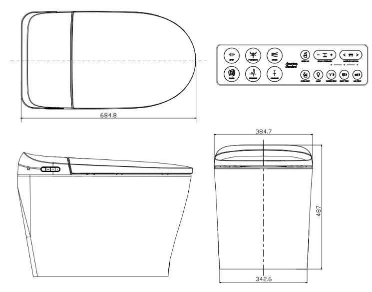 ban-ve-bon-cau-american-standard-wp-70dy Bản vẽ kích thước bồn cầu CEAS70DY-1000400V0 American Standard