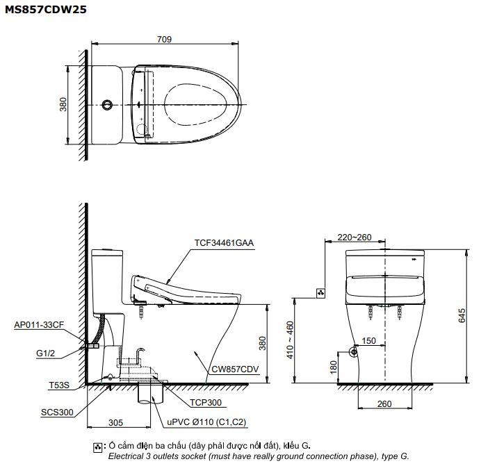 ban-ve-bon-cau-ms857cdw25-2 Bản vẽ kích thước bồn cầu MS857DW25