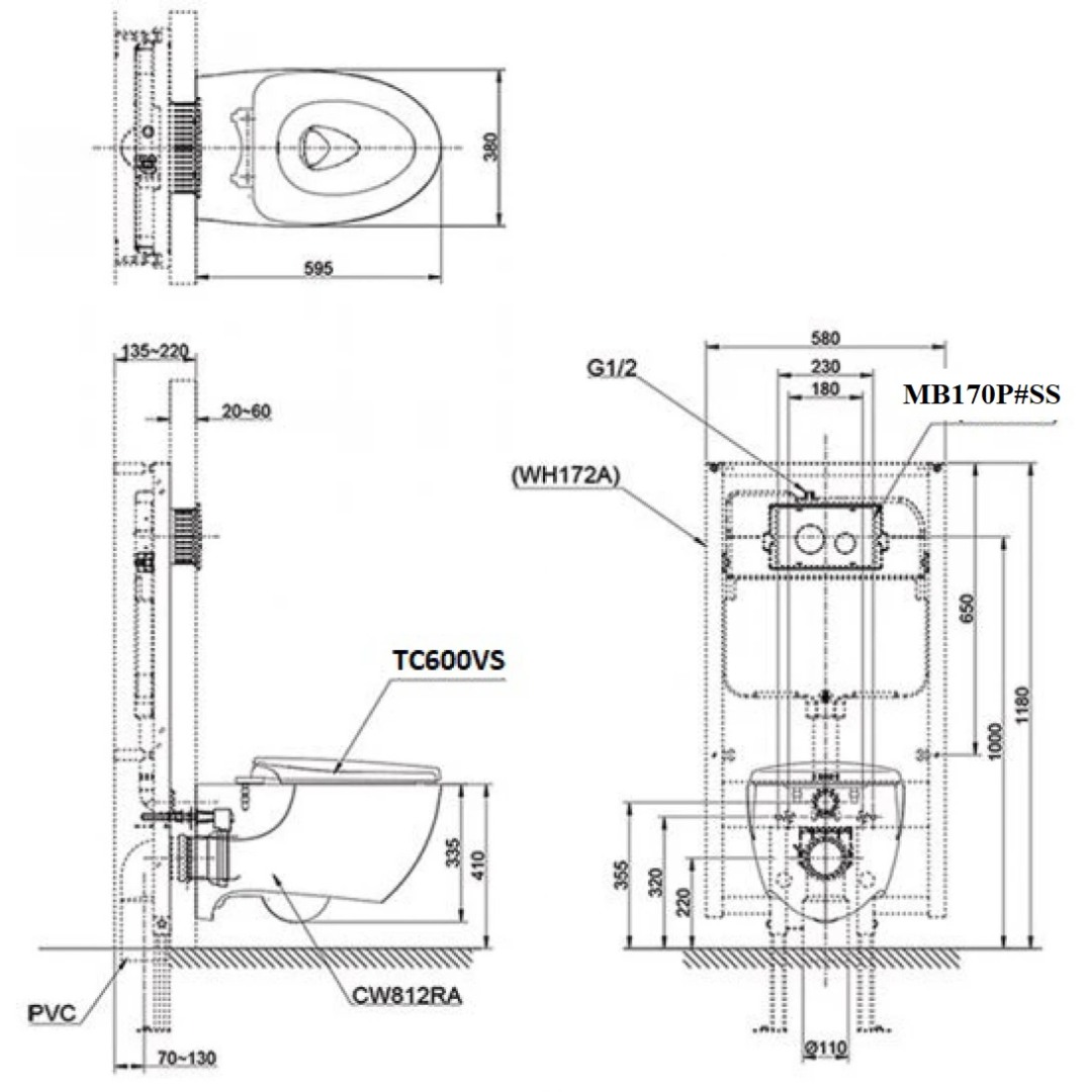 ban-ve-bon-cau-toto-cw812ra-wh172a-tc600vs-mb170p-ss Bản vẽ xí bệt TOTO CW812RA TC600VS WH172A MB170P#SS
