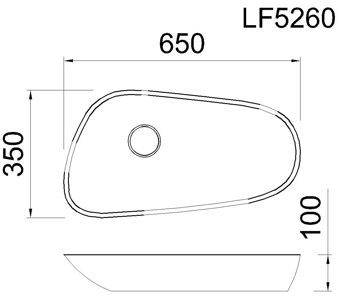 ban-ve-caesar-lf5260 Bản vẽ kỹ thuật chậu Caesar LF5260
