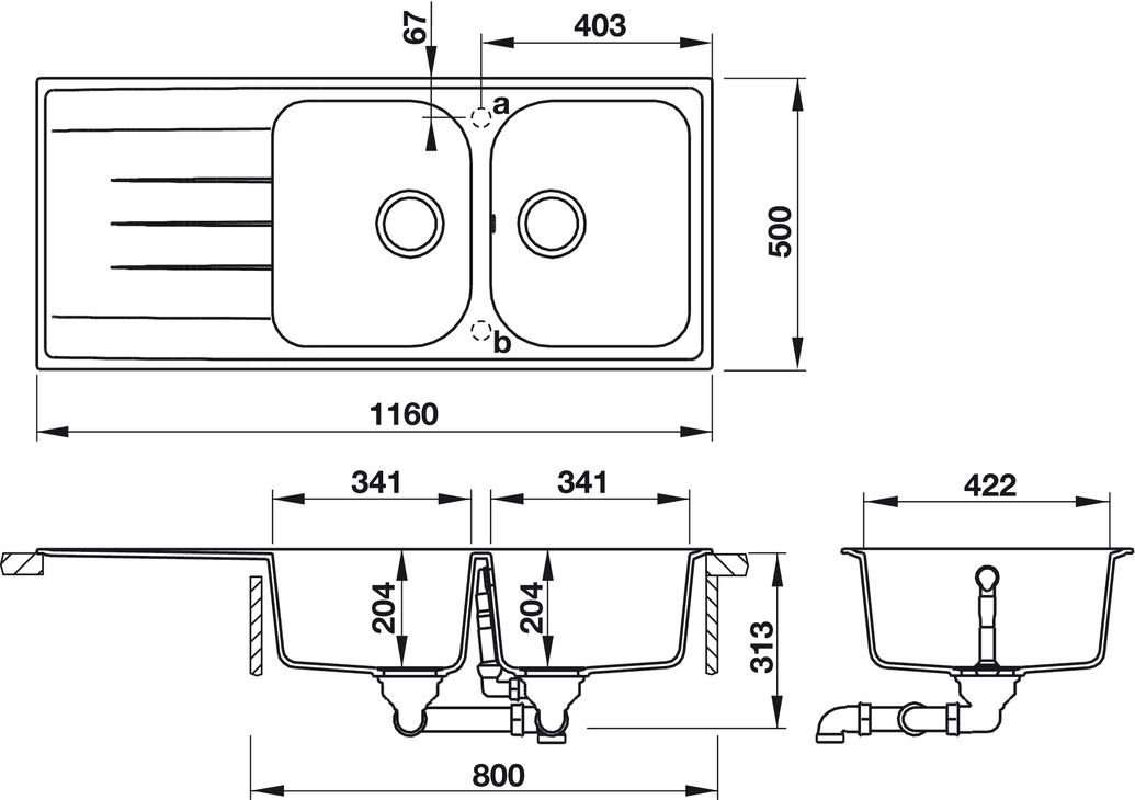 ban-ve-chau-da-hafele-hs18-ged2r80-570-35-360 Bản vẽ chậu đá HS18-GED2R80 Hafele 2 hộc có cánh