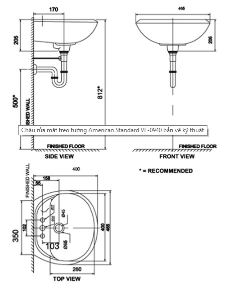 ban-ve-ky-thuat-lavabo-american-standard-vf-0940 Bản vẽ kích thước lavabo American Standard VF 0940