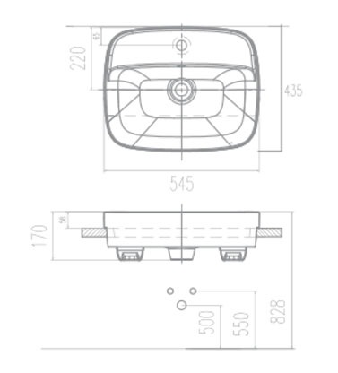 ban-ve-lavabo-american-vf-0320 Bản vẽ chậu rửa mặt American Standard VF0320