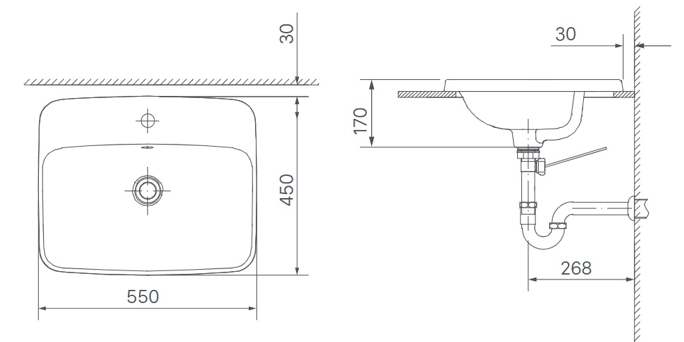 ban-ve-lavabo-inax-al-2398v-2 Bản vẽ bồn rửa mặt lavabo Inax AL2398V