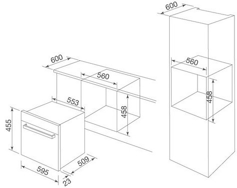 ban-ve-lo-hap-malloca-mst-48cp-am-tu Bản vẽ kích thước lò hấp Malloca MST-48CP âm tủ 48 lít