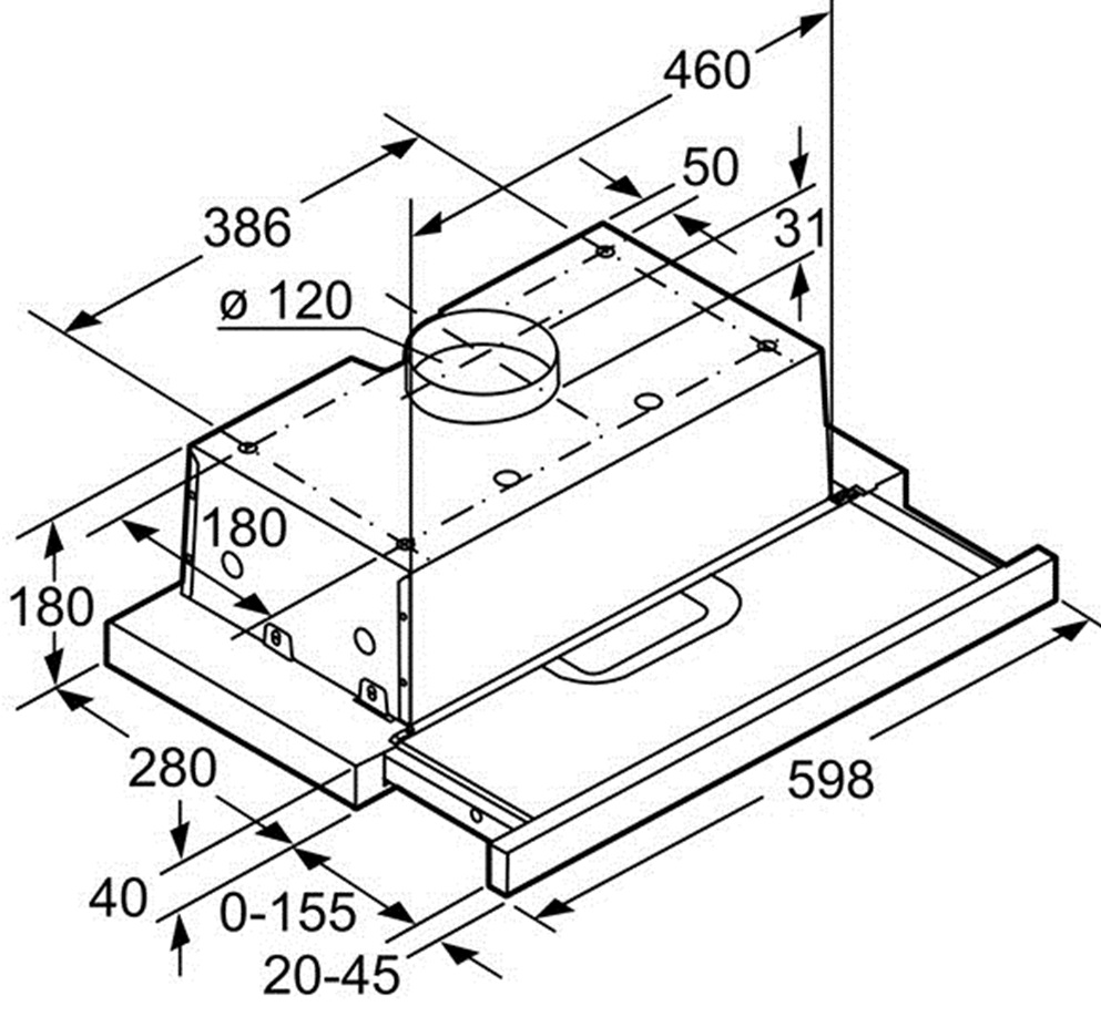 ban-ve-may-hut-mui-bosch-dft63ac50 Bản vẽ kỹ thuật máy hút mùi âm tủ Bosch DFT63AC50