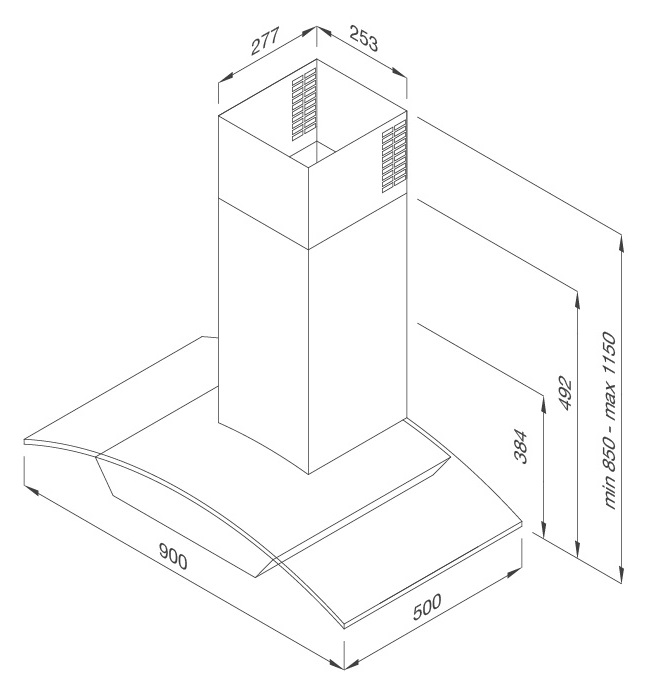 ban-ve-may-hut-mui-malloca-sigma-k820t Bản vẽ kỹ thuật máy hút mùi áp tường SIGMA-K820T Malloca