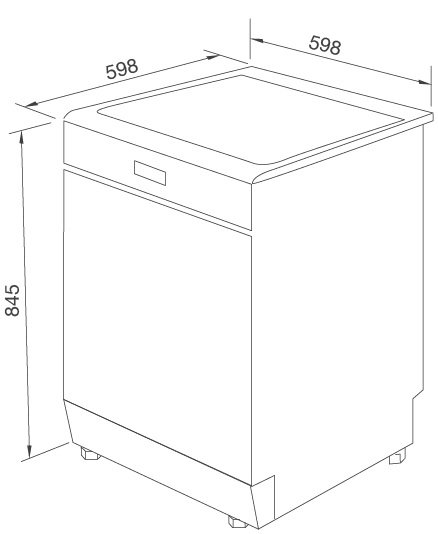 ban-ve-may-rua-chen-malloca-mdw14-bs10tft Bản vẽ kỹ thuật máy rửa chén Malloca MDW14 BS10TFT