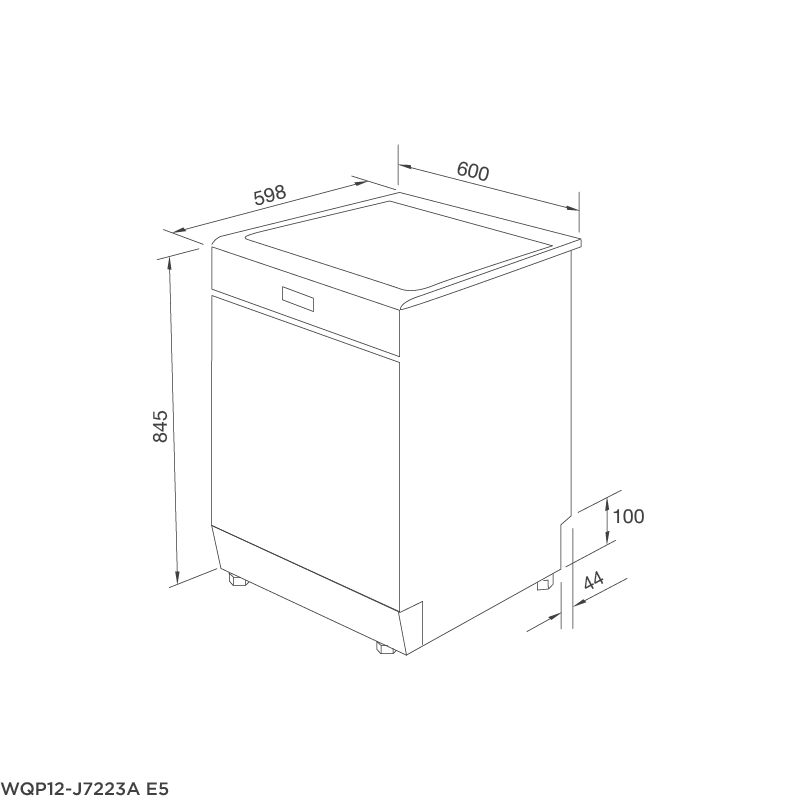 ban-ve-may-rua-chen-malloca-wqp12-j7223a-e5-1 Bản vẽ kỹ thuật máy rửa chén Malloca WQP12-J7223A E5 đứng độc lập
