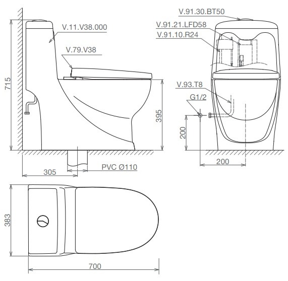 bon-cau-viglacera-v38 Bản vẽ bệ xí bệt Viglacera V38 1 khối