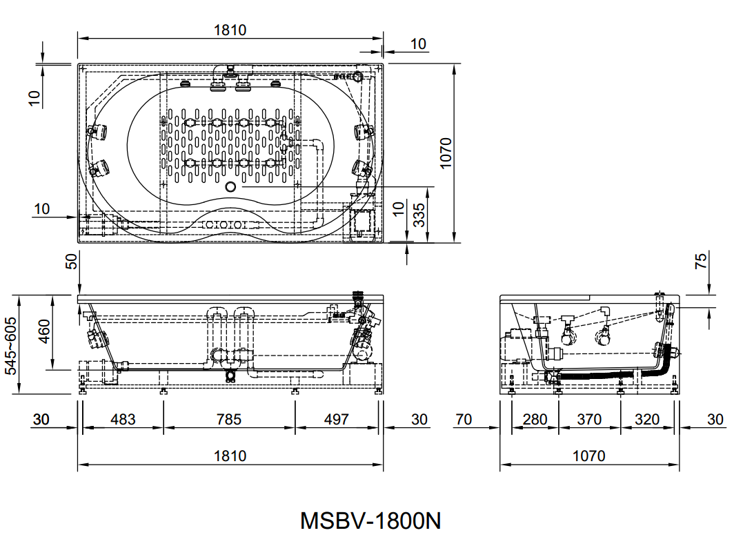 bon-tam-inax-msbv1800n-ban-ve Bản vẽ kích thước bồn tắm massage Inax MSBV-1700B