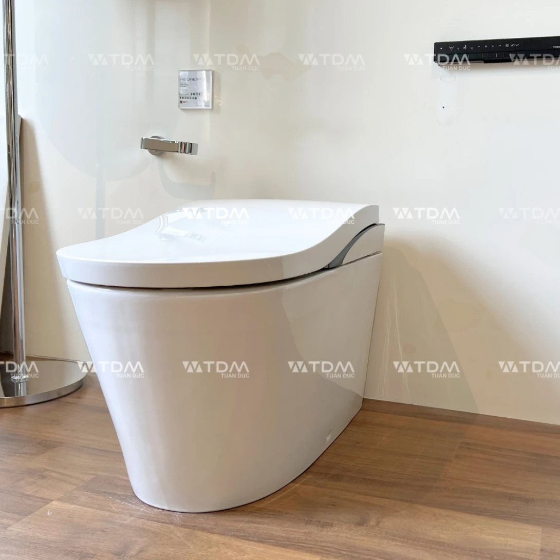 Bồn Cầu Thông Minh TOTO CS911VT/TCF87220GAA/T53P100VR Neorest LS Đen - Ảnh 3