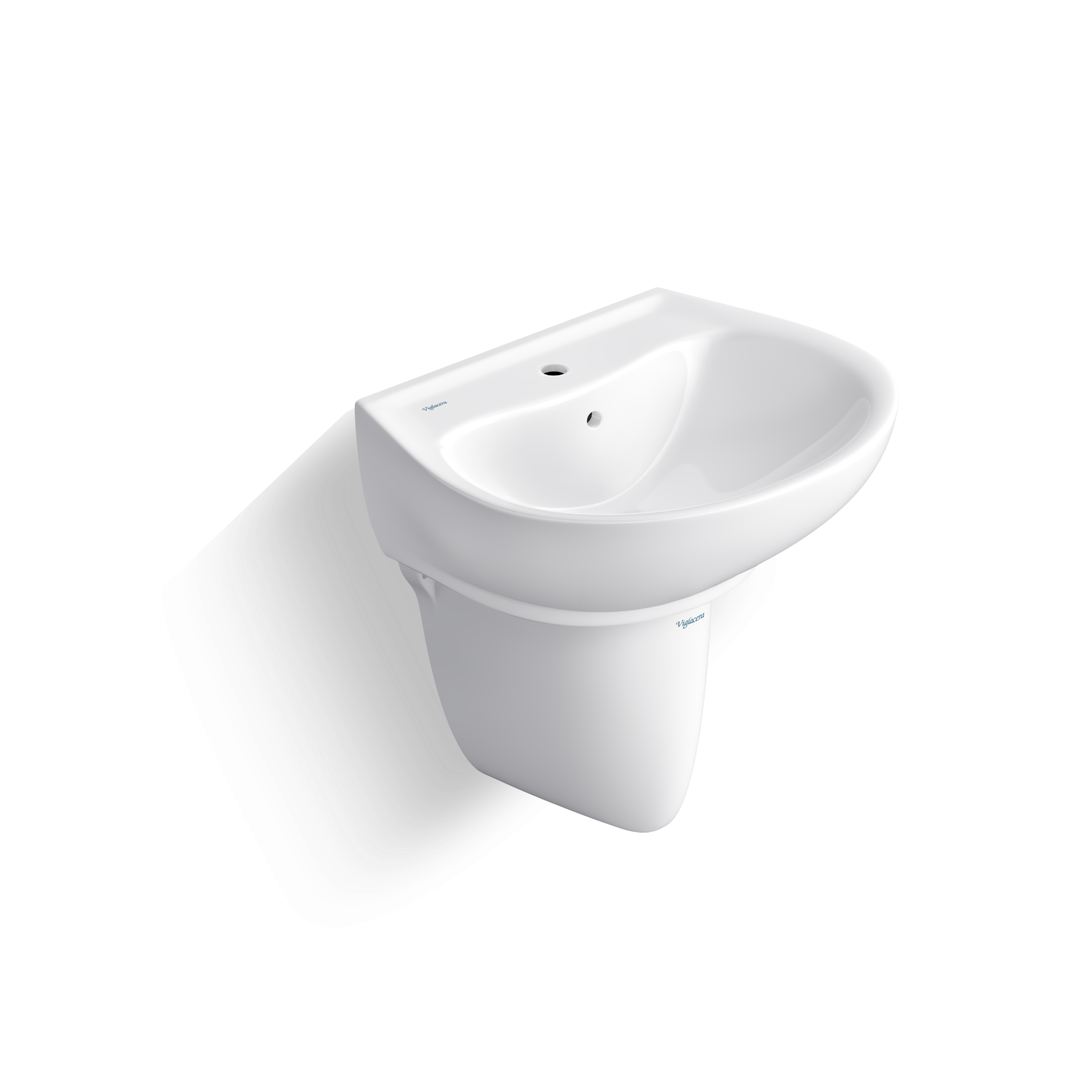 Chậu Rửa Lavabo Viglacera V39 Treo Tường - Ảnh 2