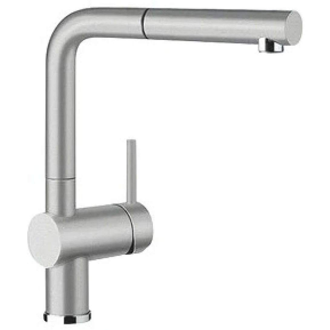 Vòi Bếp Blanco Linus-S 565.68.950 Nóng Lạnh Màu Xám Rút Dây