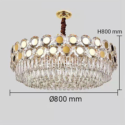Đèn Chùm Hiện Đại Kingdom | EUCH-062.S EURO - Ảnh 2