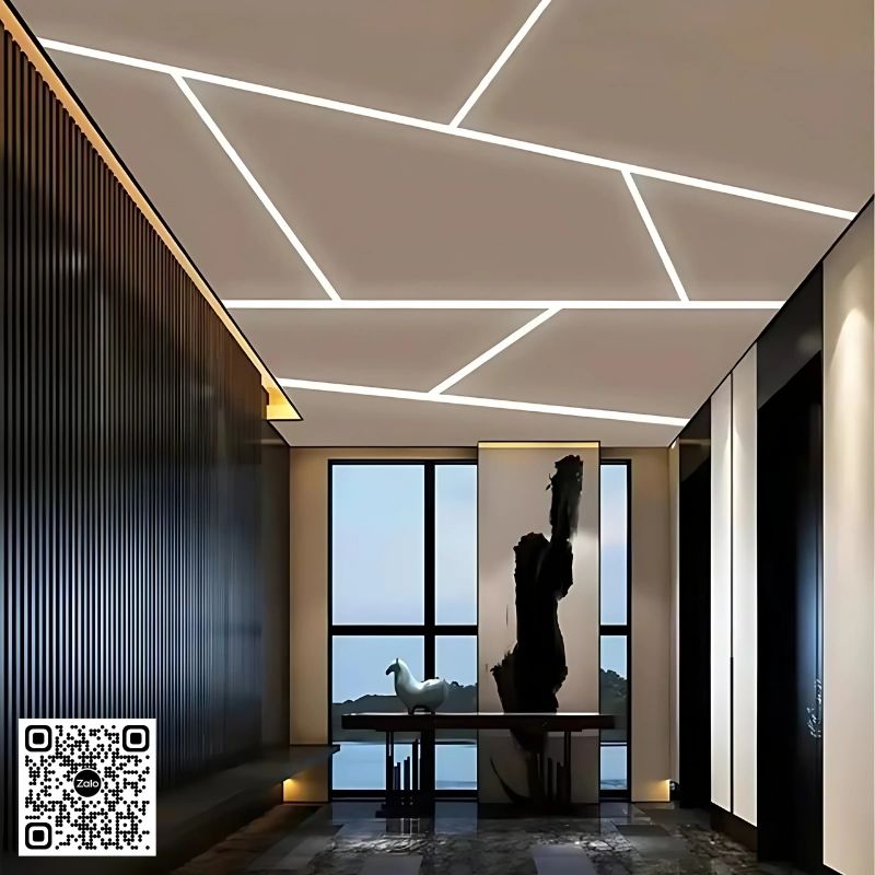 Thanh Nhôm Giấu Viền Dài 1m5 | A15-2D