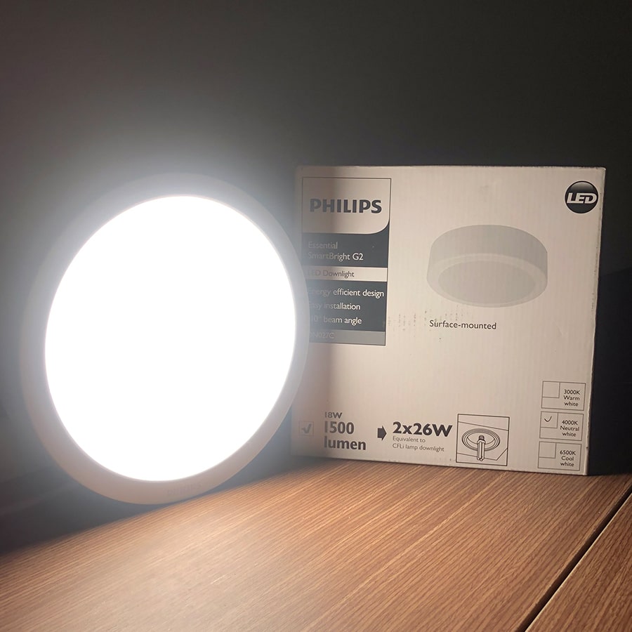PHILIPS DN027C G3 - Ốp Trần Tròn Gắn Nổi 9W | DN027C G3 LED9 D150 - Ảnh 4