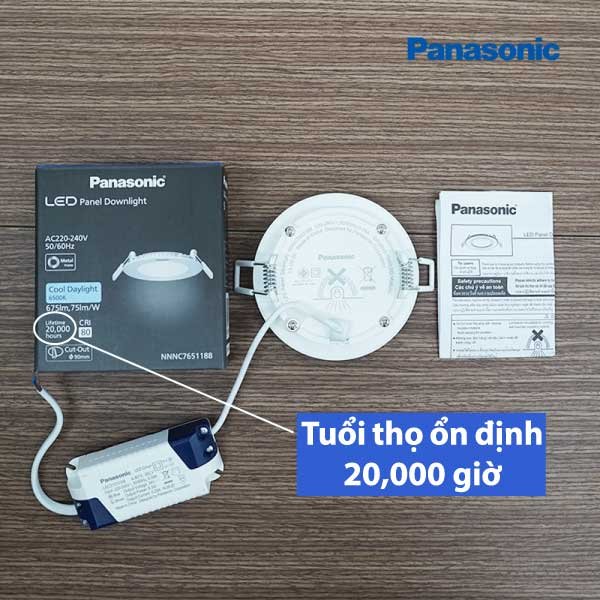Đèn LED Âm Trần Panasonic Ez Series Tròn NNNC7655388 / NNNC7651388 15W - Ảnh 9