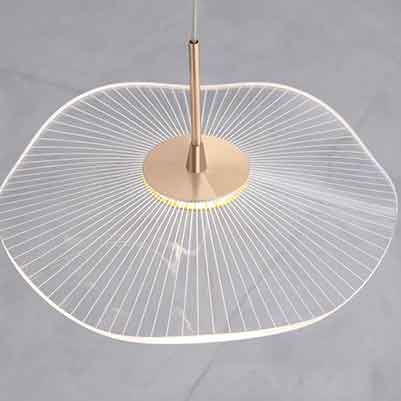 ĐÈN THẢ THÔNG TRẦN JELLY FISH Ø400 | EUTT - 008.A EURO - Ảnh 3