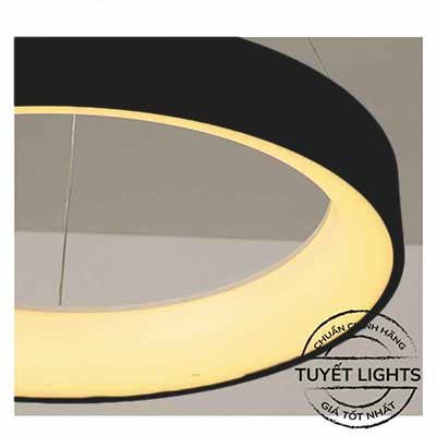 EURO - Đèn Thả Văn Phòng Double Circle Black | EUVP - 010 - Ảnh 4