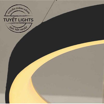 EURO - Đèn Thả Văn Phòng Double Circle Black | EUVP - 010 - Ảnh 3