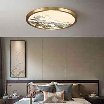 EURO - Đèn Ốp Trần Đồng Nguyên Chất | EUOC-015.H - Ảnh 4