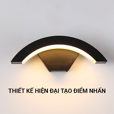 BNN- Đèn Tường Lưỡi Liềm IP65 L290 | VNT159 - Ảnh 3
