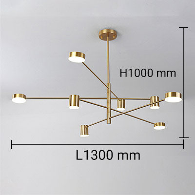Đèn Chùm Hiện Đại | EUCH-023.E EURO - Ảnh 2