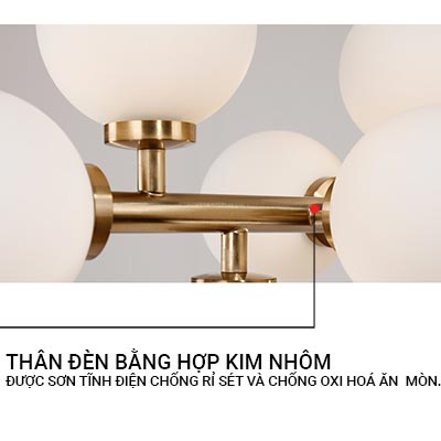 Đèn Chùm Hiện Đại | EUCH-090.3 EURO - Ảnh 10