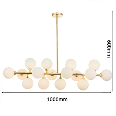 Đèn Chùm Hiện Đại | EUCH-090.3 EURO - Ảnh 2
