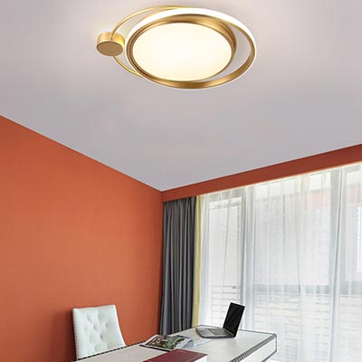 EURO - Đèn Ốp Trần Đồng Nguyên Chất | EUOC-007.H - Ảnh 5