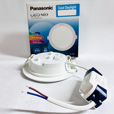 Đèn LED Âm Trần Panasonic Neo Slim Tròn 6W | NNP71278 - Ảnh 3