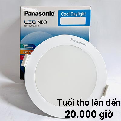 Đèn LED Âm Trần Panasonic Neo Slim Tròn 6W | NNP71278 - Ảnh 8