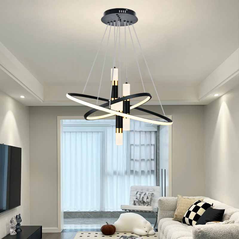 ADR- Đèn Thả Hiện Đại Ø400 Ø500 | TL-9027BK - Ảnh 4