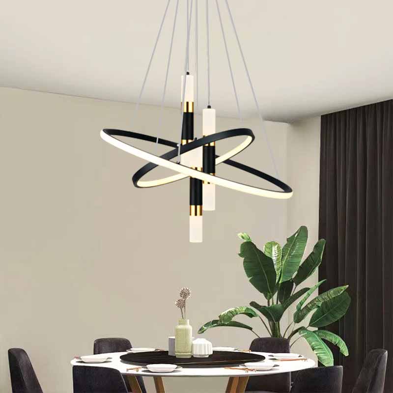 ADR- Đèn Thả Hiện Đại Ø400 Ø500 | TL-9027BK - Ảnh 7