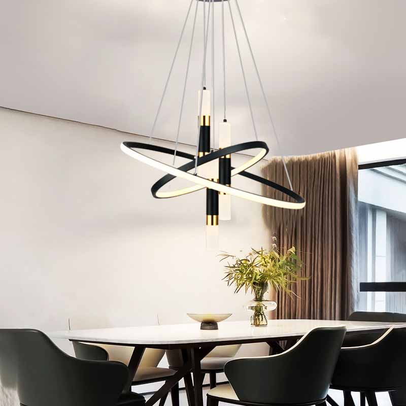 ADR- Đèn Thả Hiện Đại Ø400 Ø500 | TL-9027BK - Ảnh 8