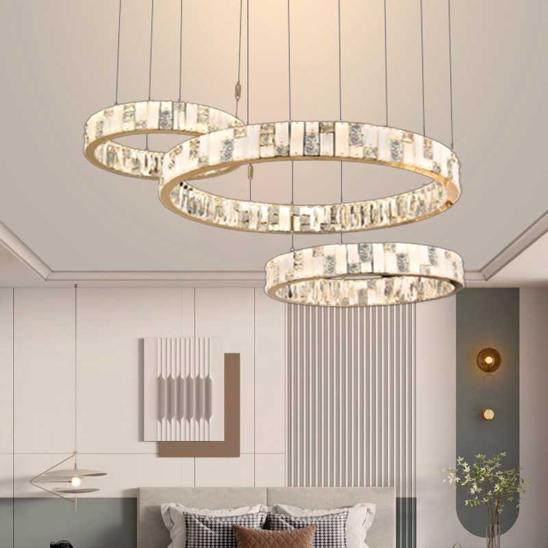 BNN - Đèn Thả Luxury Ø480 Ø600 Ø800 | THD876T3 - Ảnh 6