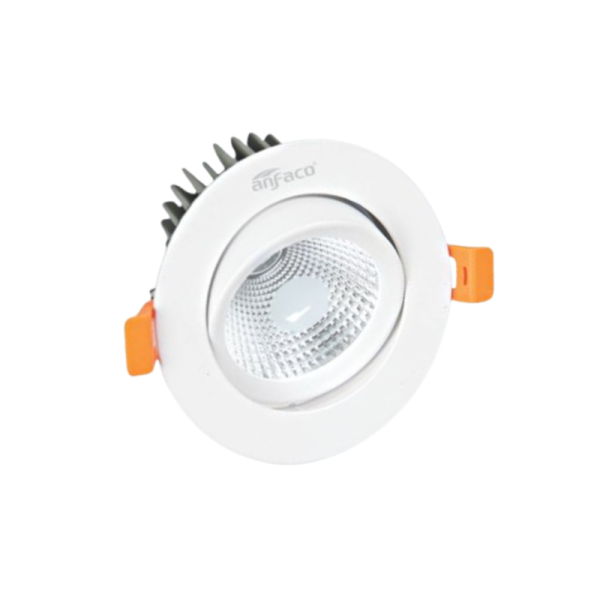 Anfaco - Âm Trần Chiếu Điểm Chỉnh Góc Thân Trắng 12W | AFC 731 - Ảnh 2