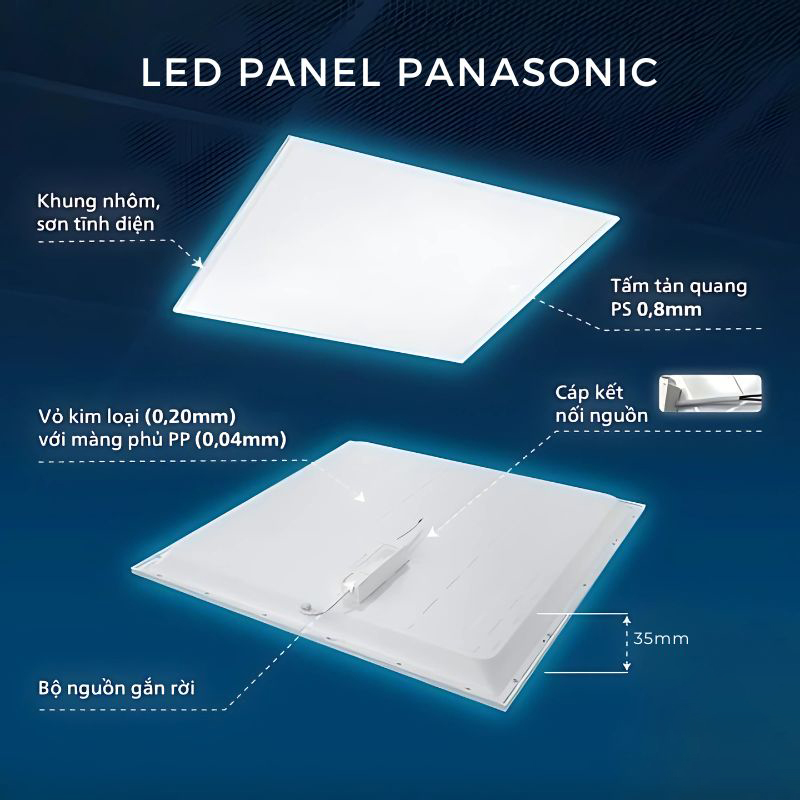 Đèn LED Panel Philips 600x600 - 42W - Ảnh 3