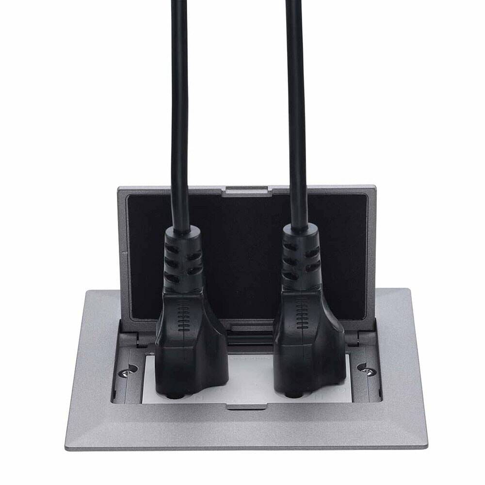 Panasonic Ổ Cắm Âm Sàn - 3 Thiết Bị - Tự Động Đóng - Không Thiết Bị | DUFS1200LTH-1 - Ảnh 3