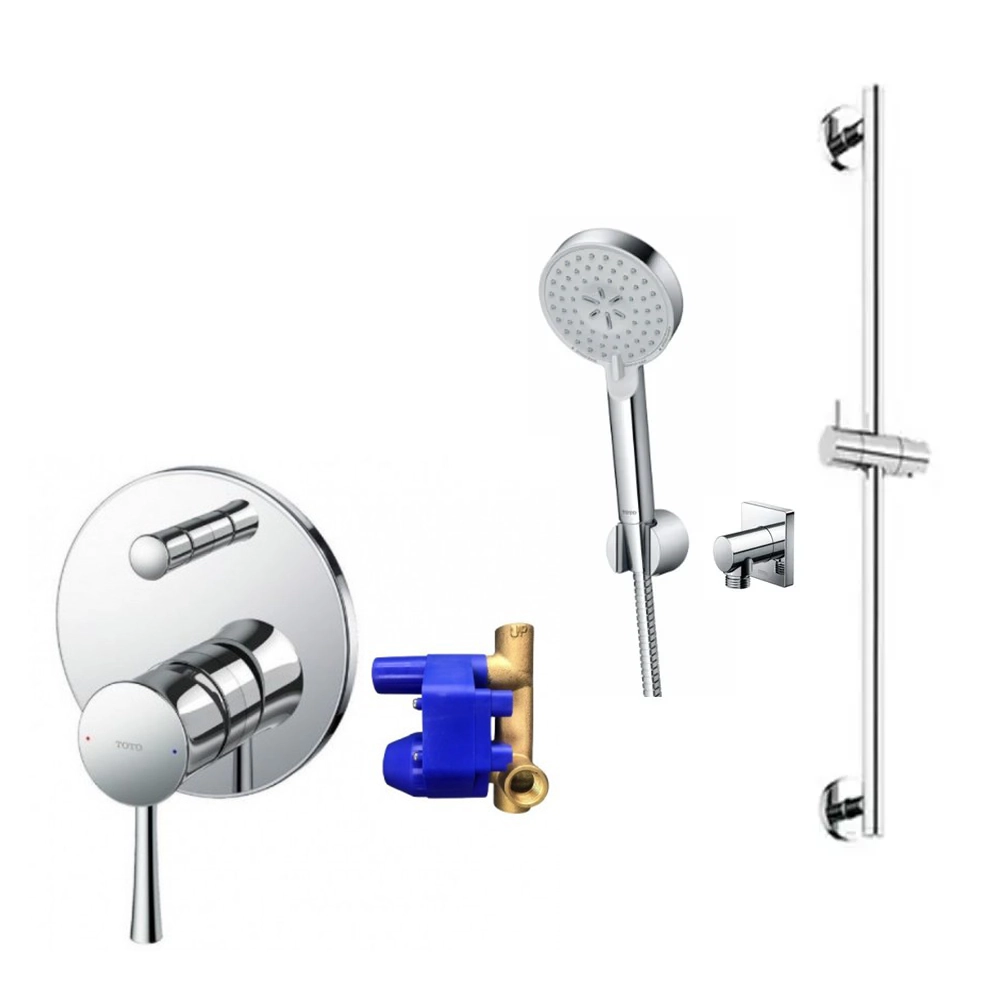 Sen Tắm TOTO TBS02303B/TBW07009A/TBW01016B/TBW02013B Âm Tường 1 Đường Nước
