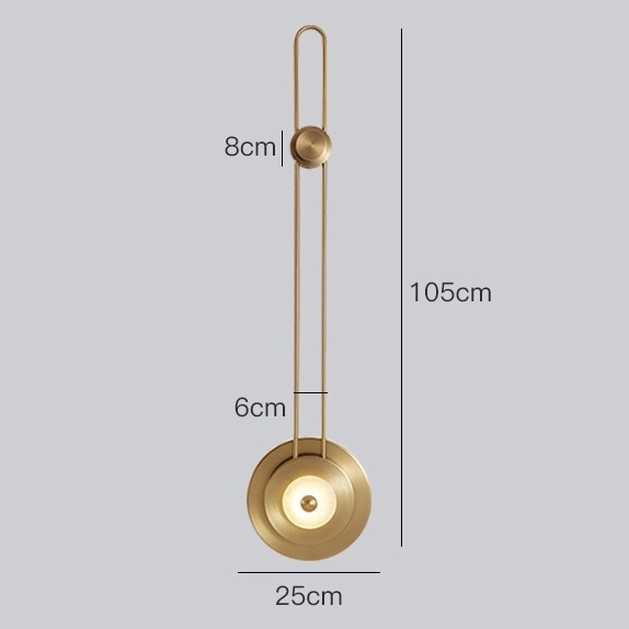 BNN- Đèn Tường Hiện Đại Ø250| VKB050 - Ảnh 2