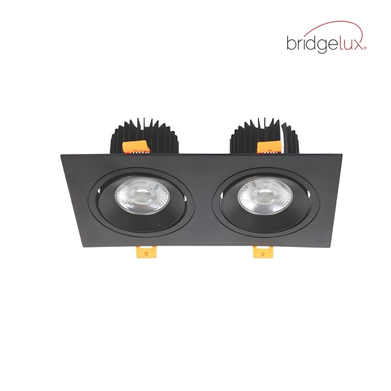 Bridgelux - Âm Trần Đôi Spotlight 12W Góc Chiếu 24° | AFC 767/2 - Ảnh 2