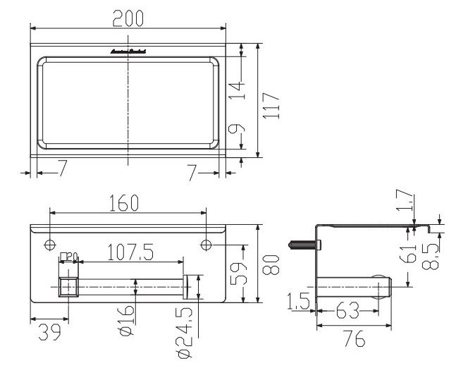 ban-ve-amerian-wf-0498mb Bản vẽ kích thước khay giấy American Standard WF 0498MB