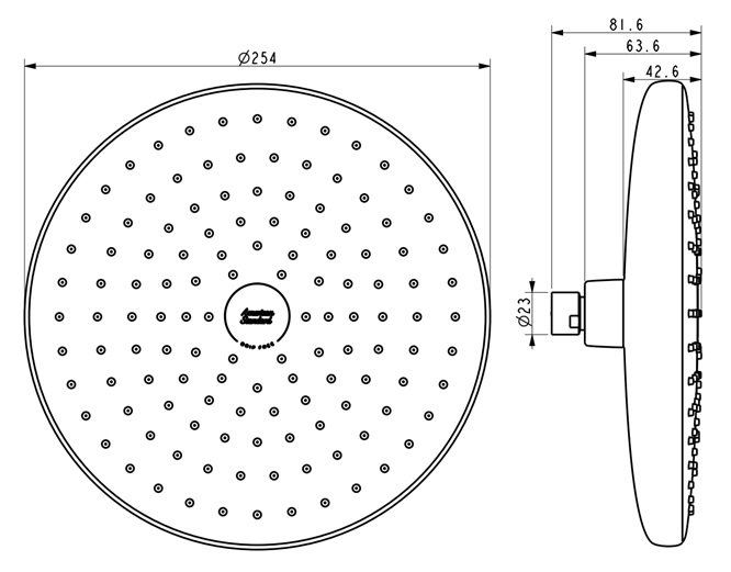 ban-ve-bat-sen-american-standard-1030970001 Bản vẽ bát sen tròn 1030970001 American