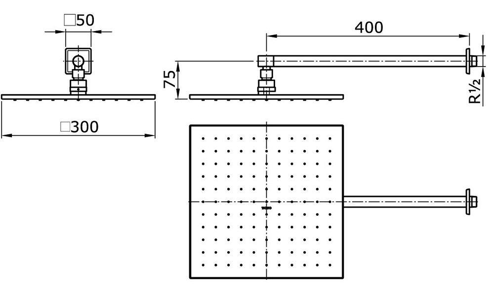 ban-ve-bat-sen-toto-tx488si Bản vẽ bát sen tắm TX488SI TOTO gắn tường