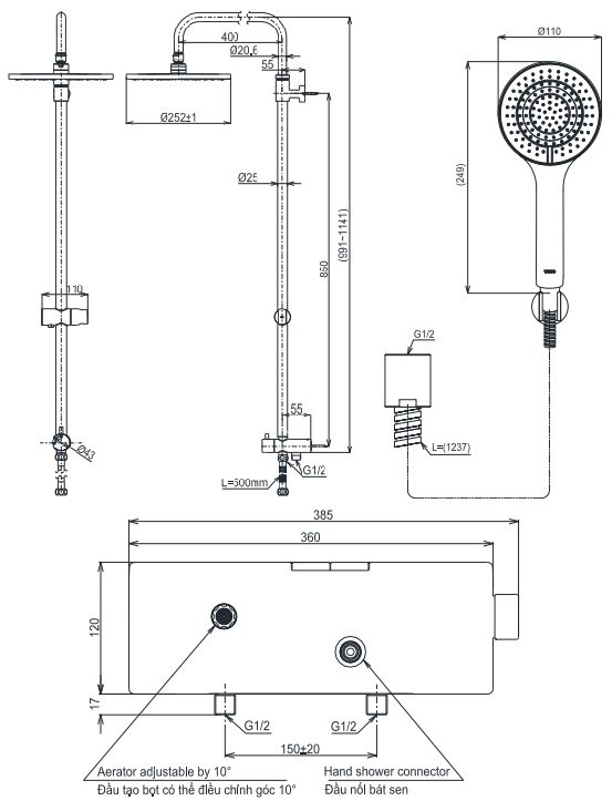 ban-ve-bo-sen-cay-toto-tbv10400v-tbw13020v-tbw09010v Bản vẽ sen cây nhiệt độ Toto TBV10400V TBW13020V TBW09010V